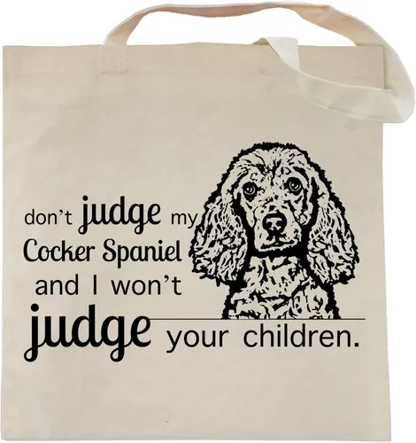 Vista 31 de Pet Studio Art Bolso tote Don't Judge My Dog