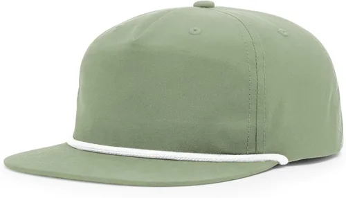 Vista 14 de Richardson 256 Umpqua 5 Panel UPF 50+ Gorras Snapback Premium con Clasificación Cuerda de moca oscuro / caqui