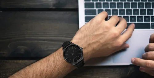 Vista 6 de Mens Watches Ultra-Thin Minimalist Waterproof Fashion Simple Business Wrist Watch for Men Unisex Dress with Leather Band