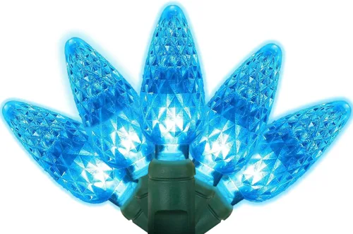 Vista 9 de 70 luces rojas de Navidad – 35.5 pies, luces LED rojas de Navidad para exteriores, grado comercial, impermeable, decoraciones del día de San