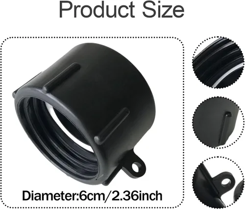 Vista 5 de 2-Inch Ibc Large Pipe Adapter for Tote Tank