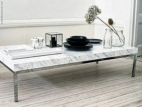 Vista 3 de VViViD XPO - Rollo de película extra grande de vinilo brillante con mármol blanco y gris (12 x 48 pulgadas)