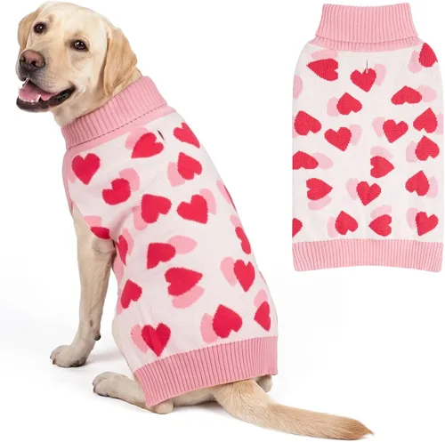 Vista 21 de KYEESE - Suéter de Navidad para perros con diseño de renos para perros pequeños, ropa a cuadros de búfalo rojo con agujero para la correa para días