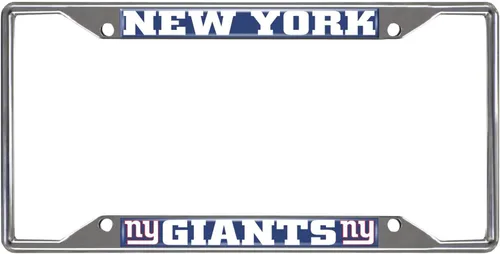 Vista 29 de FANMATS Marco de matrícula NFL unisex para adultos