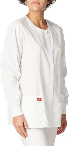 Vista 2 de Dickies - Chaqueta médica de calentamiento frontal para mujer