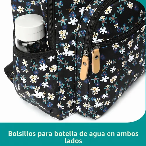 Vista 7 de Leaper Linda Mochila Campus Mujeres: Una Bolsa 7 Estilos, 90% Outfits 22 Piña beige
