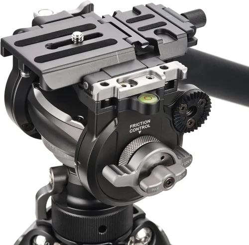 Vista 7 de Benro Tortoise CF Serie 2, trípode de 4 secciones con cabezal híbrido FS36PRO