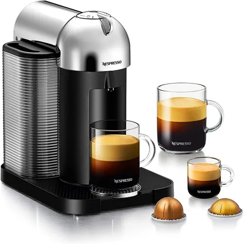 Vista 12 de Nespresso Vertuo Cafetera y Máquina de Espresso por Breville, Negro