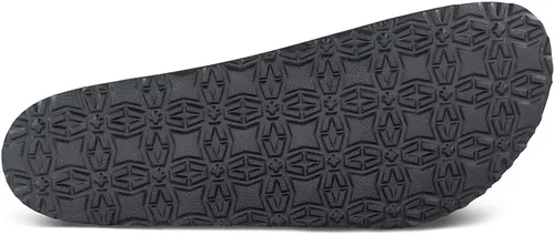 Vista 4 de TF STAR Sandalias de cuero de vaca para hombre, hebilla ajustable de 2 correas, pantuflas informales, plantilla de corcho deslizante