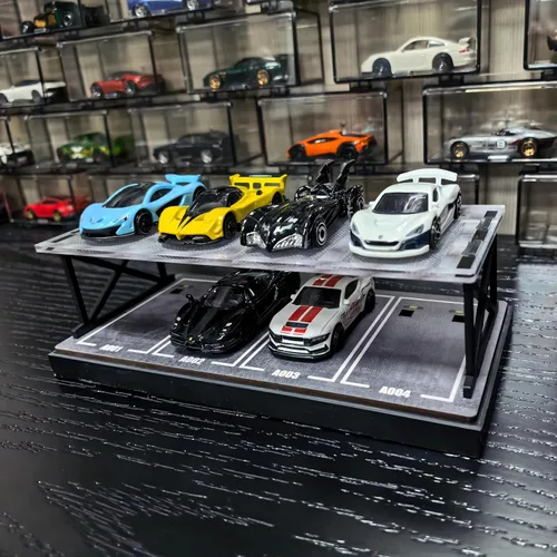 Vista 8 de Vitrina para Hot Wheels: 1 64 Exhibición de coches fundidos a presión