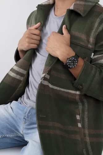 Vista 6 de GUESS Mens Stainless Steel 42mm Watch