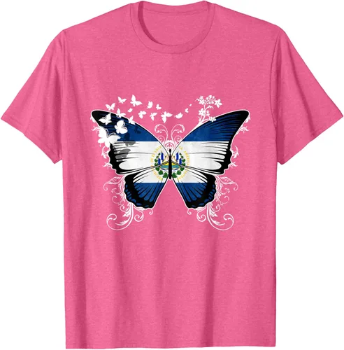 Vista 38 de Camiseta con diseño de bandera de El Salvador