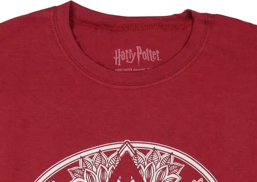 Vista 4 de Harry Potter - Camiseta con diseño de henna de las Reliquias de la Muerte para mujer