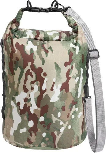 Vista 9 de Bolsas secas impermeables, pequeñas y ligeras con correa para tabla de remo, kayak, pesca, camping, senderismo (3L)