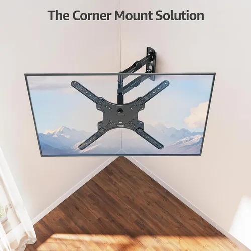 Vista 7 de MOUNTUP Soportes de pared para TV para la mayoría de televisores de 26 a 60 pulgadas, soporte de TV de movimiento completo con giro y extensión