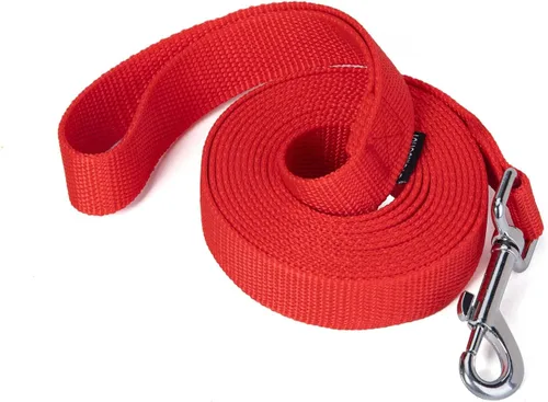 Vista 19 de Correa de entrenamiento de nailon resistente y duradera, cuerda de tracción de 1 pulgada de ancho, 6 pies de largo, para perros pequeños y medianos