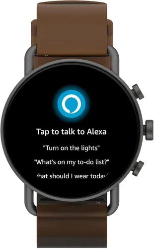 Vista 6 de Skagen Reloj inteligente con pantalla táctil Gen 6 con Alexa integrado, altavoz, frecuencia cardíaca, oxígeno en sangre, GPS, pagos sin contacto