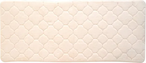 Vista 18 de Tapete de baño de espuma viscoelástica bordada con tecnología Water Shield, 17 x 24 pulgadas, angora