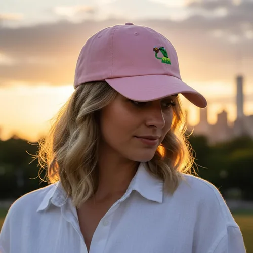 Vista 20 de Gorra de béisbol bordada Kermit The Frog ajustable, unisex, clásica, para papá