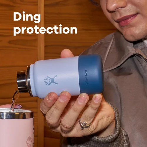 Vista 7 de Hydro Flask Bota de botella micro - Funda protectora inferior - Mini botella de agua de silicona accesorio Agave