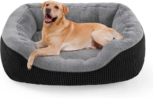 Vista 28 de Invenho - Camas para perros pequeños y medianos lavables, ortopédicas, calmantes, autocalentamiento, suaves, duraderas, con fondo antideslizante