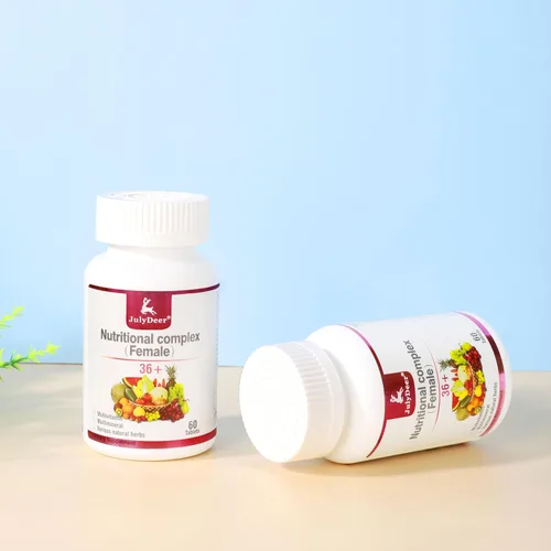 Vista 7 de JulyDeer Multivitamínico para mujeres 60 tabletas completas multiminerales 2 botellas.