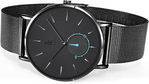 Vista 7 de FORSINING Reloj de moda para hombre minimalista impermeable delgado casual de cuarzo reloj de pulsera de acero inoxidable