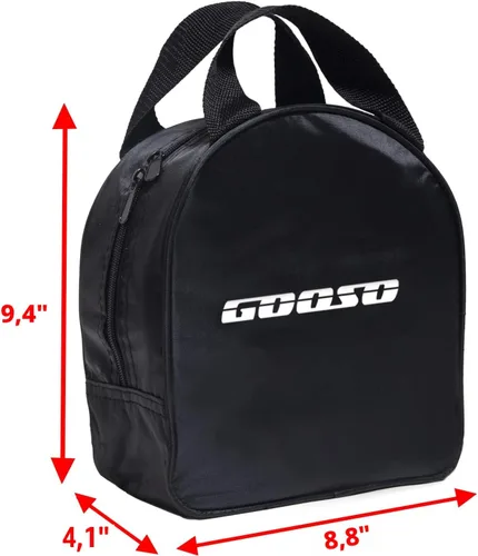 Vista 7 de GOOSO Juego de discos de golf – Discos de conductor, rango medio y putter con bolsa de golf de disco para exteriores y patio trasero, plástico