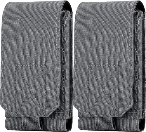 Vista 27 de Funda táctica Molle para teléfono, bolsa universal para cinturón para iPhone 17 Pro Max/17 Pro/17/16 Pro Max/15 Pro Max/14 Pro Max/13/12, Samsung
