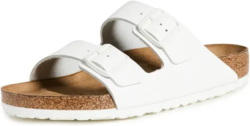 Vista 87 de Birkenstock Sandalias unisex Arizona con plantilla suave para adultos Lima activa