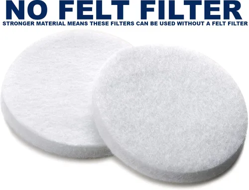 Vista 4 de Paquete de 50 filtros de café frío, 12 x 13 pulgadas, compatibles con las principales cafeteras de preparación fría
