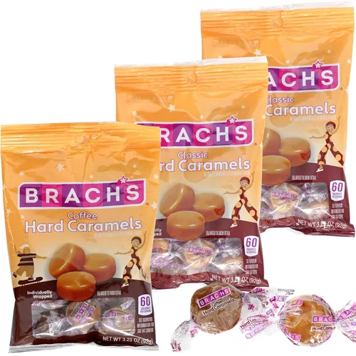 Vista 6 de Caramelos duros clásicos, bolsas de 3.25 onzas (paquete de 3), caramelos envueltos individualmente