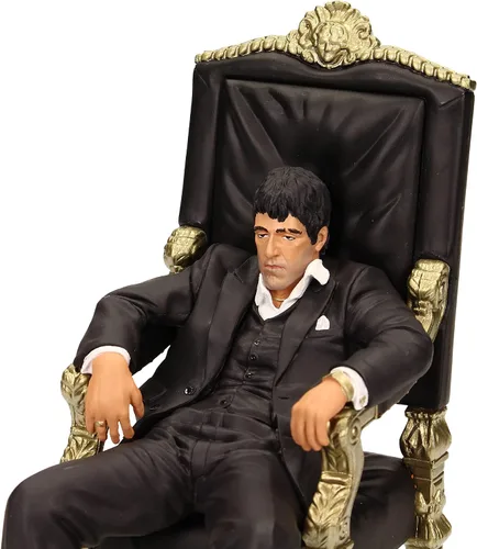 Vista 5 de Iconos de películas Scarface: Trono de Tony Montana Figura de 7