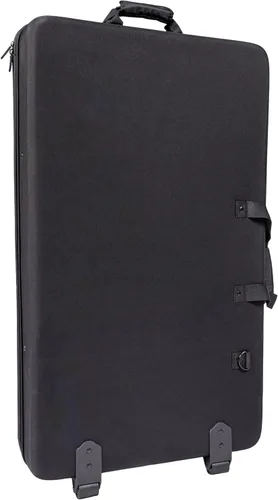 Vista 6 de Headliner Funda rígida de EVA moldeada ligera Pro-Fit con ruedas compatible con AlphaTheta XDJ-AZ Sistema DJ todo en uno Negro