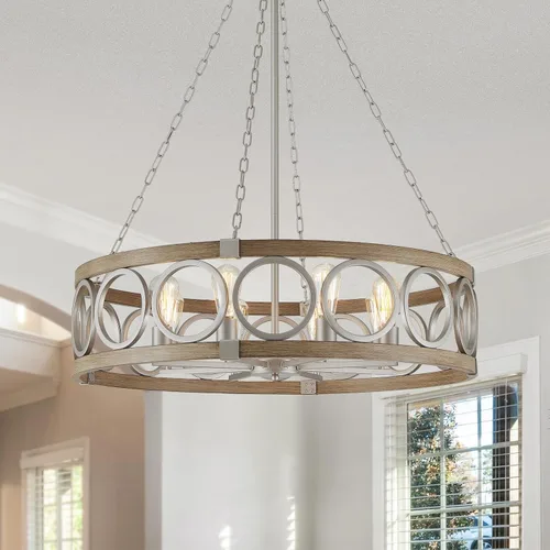 Vista 20 de XINGQI Candelabro moderno de 3 luces, lámpara colgante de 13", altura ajustable, accesorios de iluminación para comedor, dormitorio, sala de estar