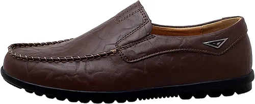 Vista 4 de Go Tour - Mocasines de piel para hombre