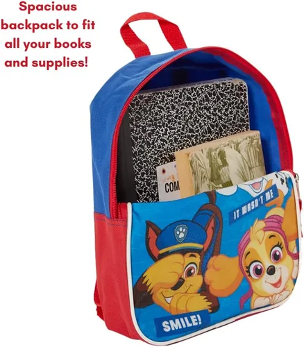 Vista 4 de Mini mochila para niños niñas y niños pequeños Multi Patrulla Canina