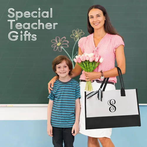 Vista 5 de Kepela Regalos para mujeres, regalos de cumpleaños para mujeres, su mamá buscadora, regalos personalizados, bolsa de mano con iniciales bordadas