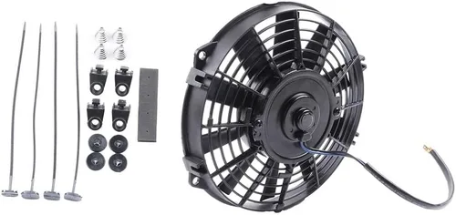 Vista 2 de SCITOO 2 ventiladores de refrigeración de 8 pulgadas para Chevrolet Camaro 2007-2009 2014-2015 2017 para GMC para Sierra 2007-2009 2014-2015 2017