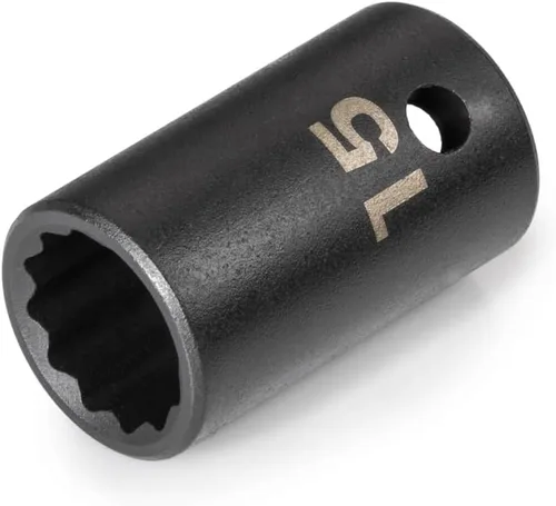 Vista 19 de TEKTON Dado de Impacto de 12 Puntos Poco Profundo de 1/2 Pulgada x 17 mm SID22317