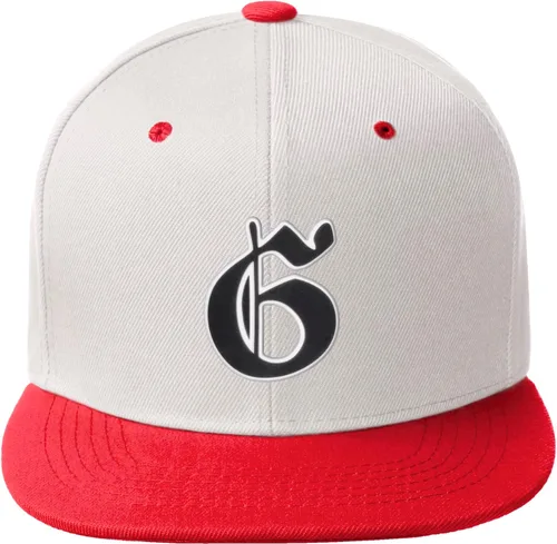 Vista 1321 de Daxton Gorra clásica con visera de billete plano con letras del alfabeto inglés antiguo de la A a la Z