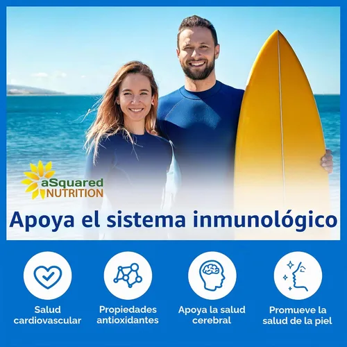 Vista 6 de aSquared Nutrition - Suplemento de Quercetina 500 mg – 60 Cápsulas – Píldoras de Polvo Complejo de Quercetina Dihidrato para Apoyar la Respuesta