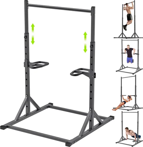Vista 13 de SELEWARE Power Cage Accessories, Dip Handles, Pull‑Up Stations, and Multi‑Grip Training Attachments