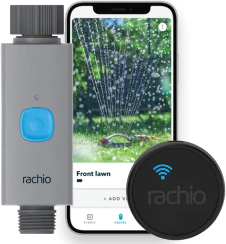 Vista 7 de Rachio Temporizador inteligente de manguera (solo 1 válvula) – Temporizador de grifo para exteriores controlado por aplicación, instalación rápida