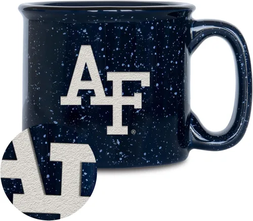 Vista 126 de Rico Industries NCAA Speckle 12oz Laser Engraved Campfire Mug