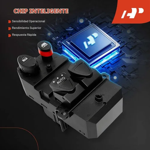 Vista 6 de A-Premium Master - Interruptor eléctrico de ventana compatible con Honda Civic 2006-2011 Coupe, 16 pines, lado delantero izquierdo del conductor