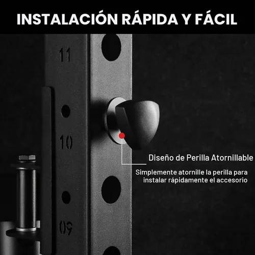 Vista 5 de LIONSCOOL Accesorios para minas terrestres, accesorios de fila de barra en T ultra duraderos con amplia compatibilidad para entrenamiento de cuerpo
