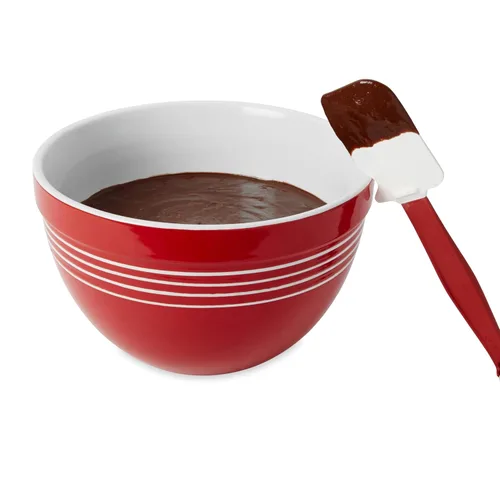 Vista 4 de Rubbermaid Commercial Products - Espátula y raspador de alto calor, 9.5", Rojo
