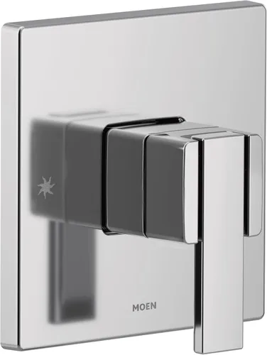 Vista 4 de Moen UTS3711BN - Kit de embellecedor de válvula de 1 mango serie M-CORE de 90 grados, requiere válvula, níquel cepillado