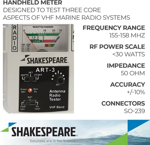 Vista 3 de Shakespeare ART-3 Probador de antena/radio